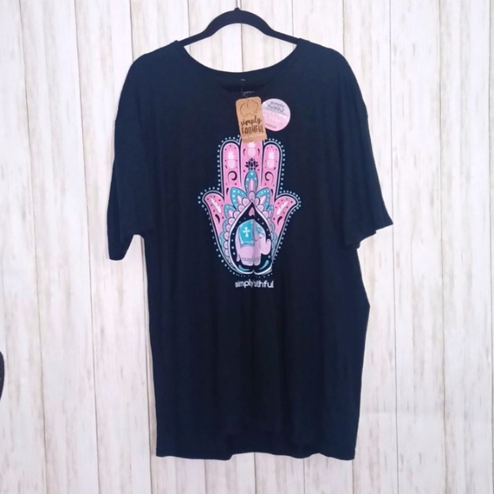 Size XXL Simply Faithful Top